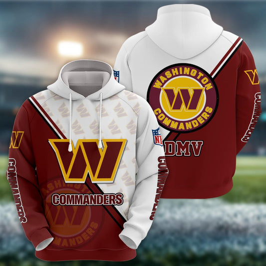 Washington Commanders Logo 3d Clothing