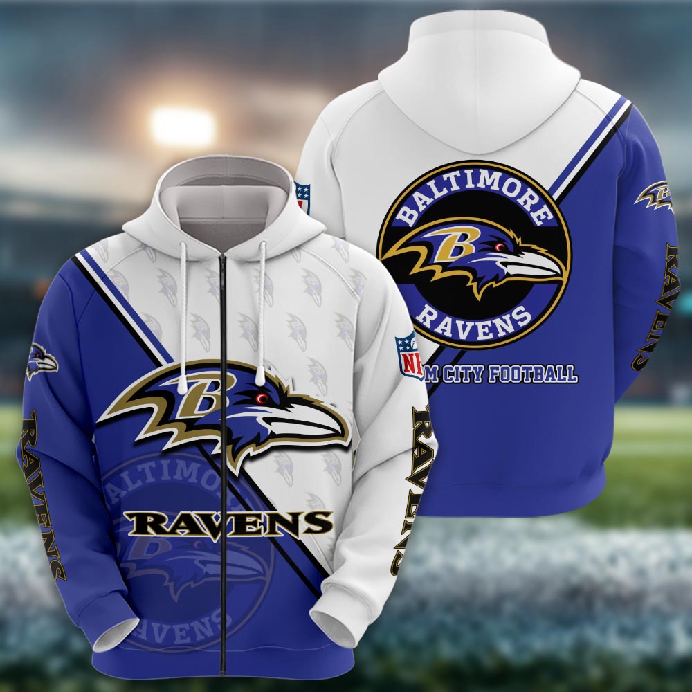 Baltimore Ravens Logo 3d Clothing