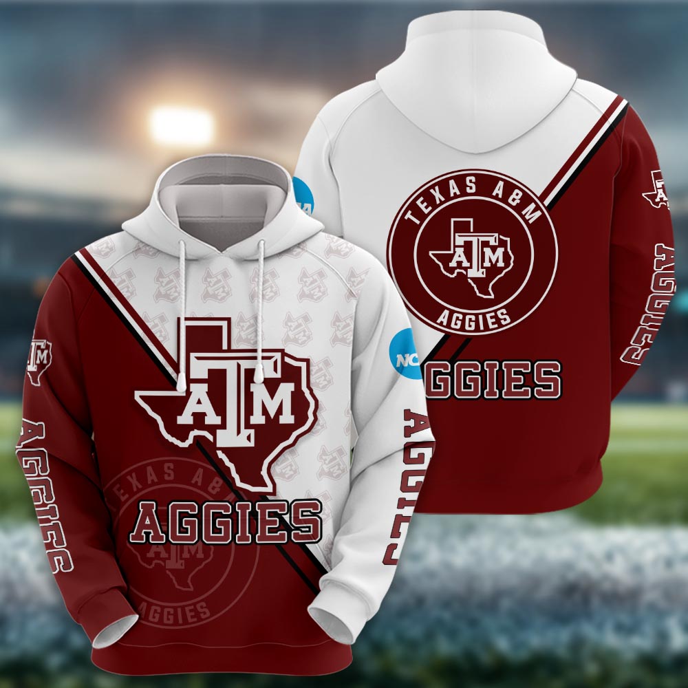 Texas A&m Aggies Logo 3d Clothing