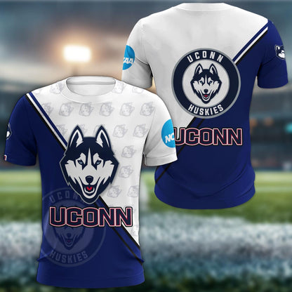 Uconn Huskies Logo 3d Clothing