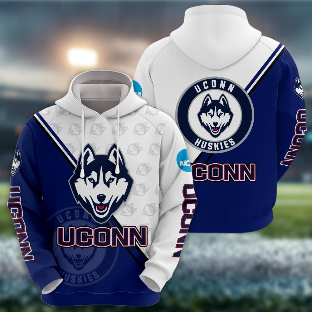 Uconn Huskies Logo 3d Clothing