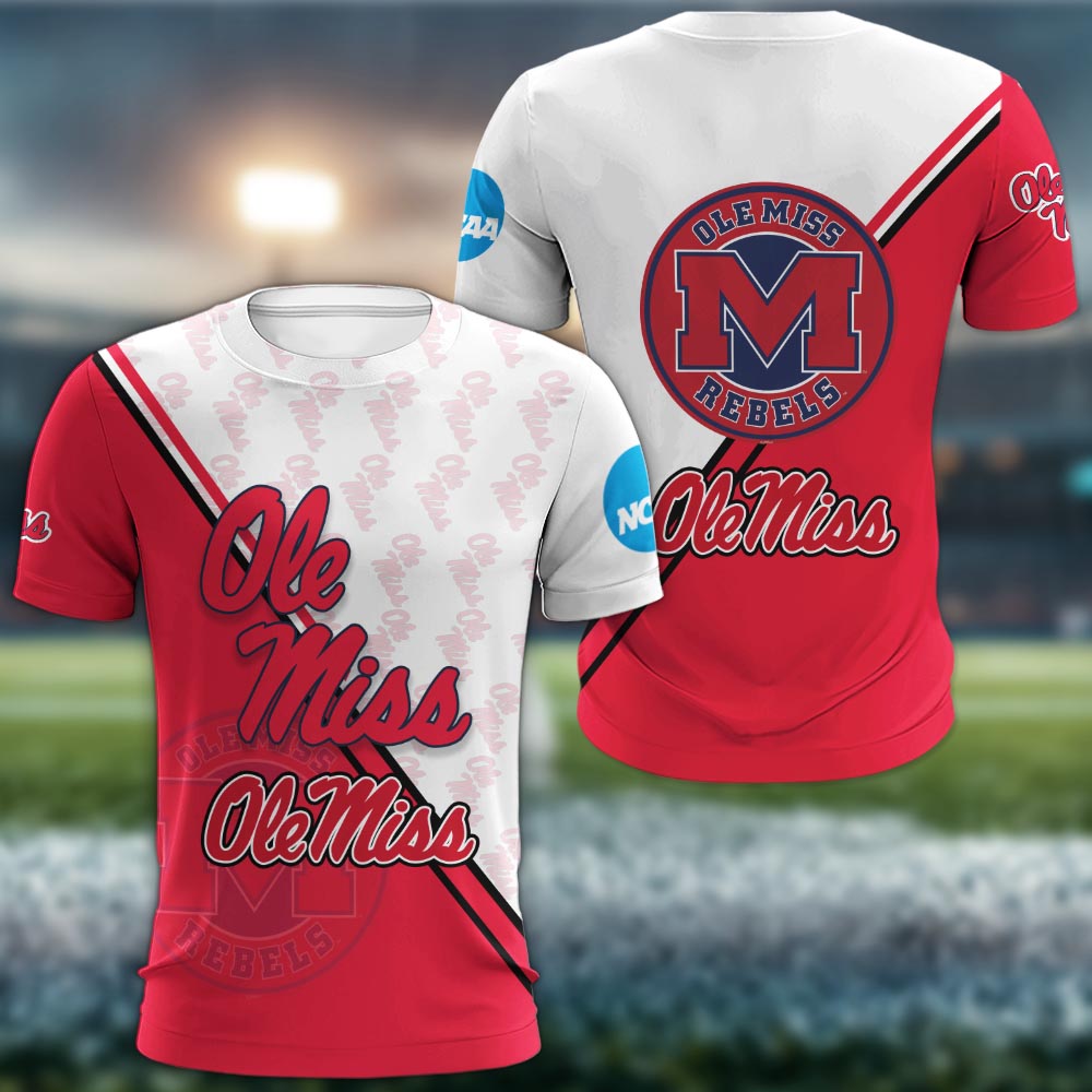 Ole Miss Rebels Logo 3d Clothing