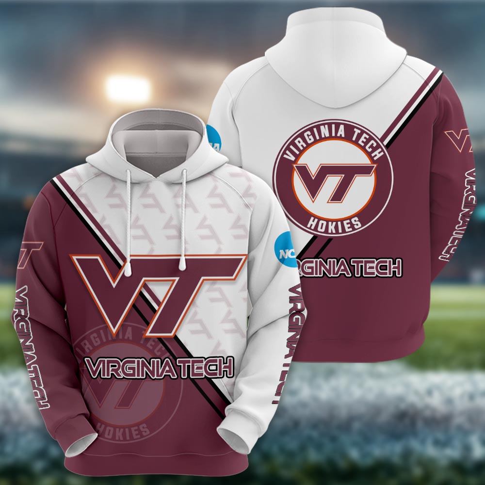 Virginia Tech Hokies Logo 3d Clothing