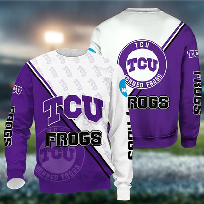 Tcu Horned Frogs Logo 3d Clothing