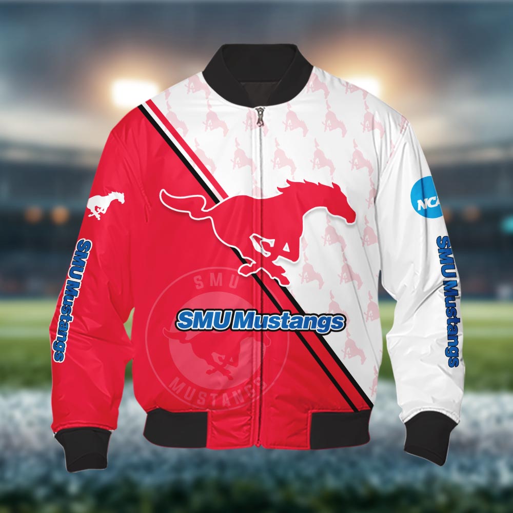 Smu Mustangs Logo 3d Clothing