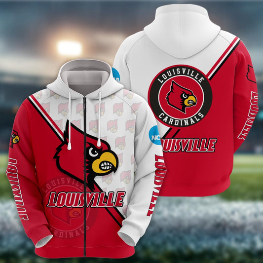 Louisville Cardinals Logo 3d Clothing