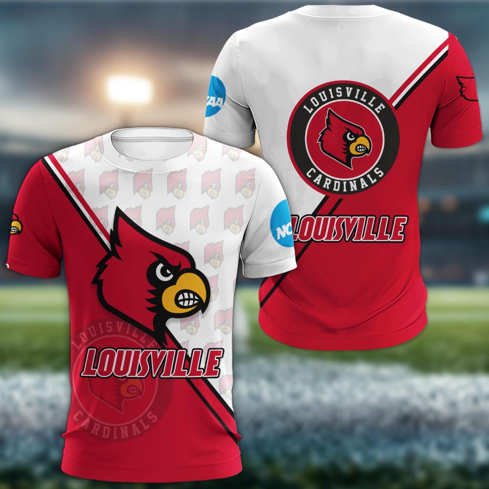 Louisville Cardinals Logo 3d Clothing