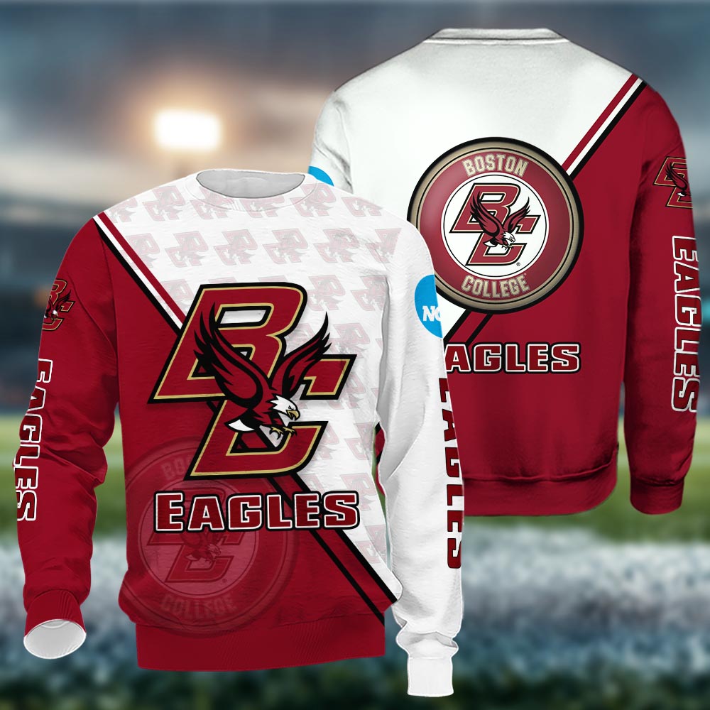 Boston College Eagles Logo 3d Clothing