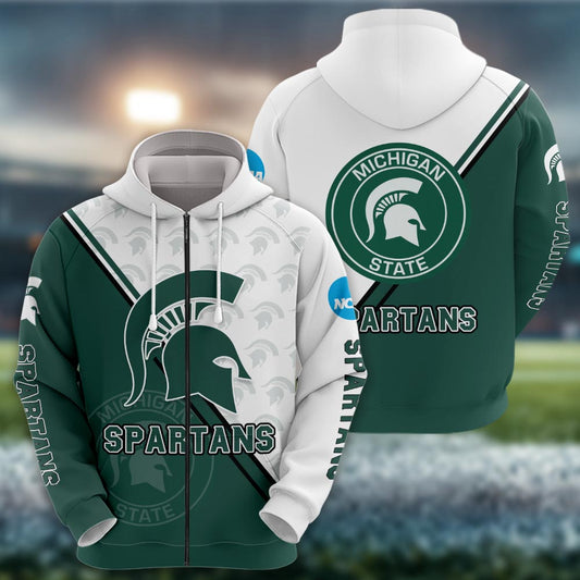 Michigan State Spartans Logo 3d Clothing