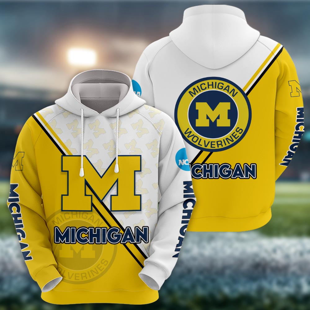 Michigan Wolverines Logo 3d Clothing