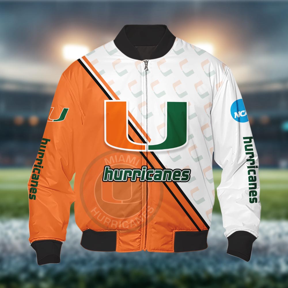 Miami Hurricanes Logo 3d Clothing