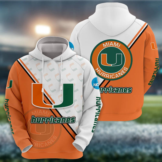 Miami Hurricanes Logo 3d Clothing