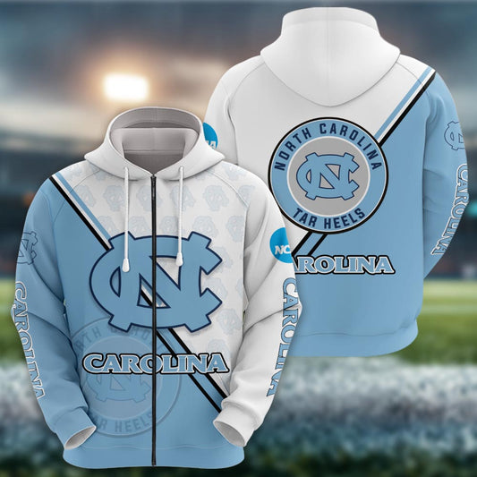 North Carolina Tar Heels Logo 3d Clothing