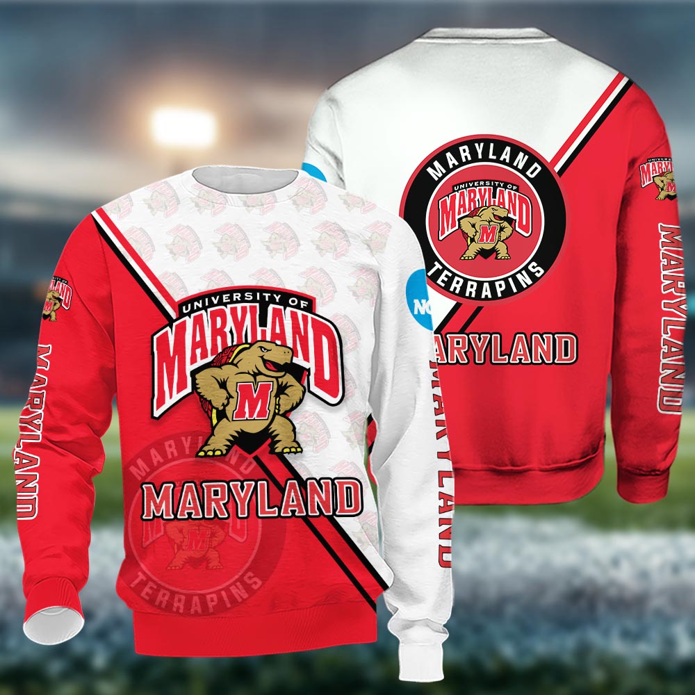 Maryland Terrapins Logo 3d Clothing