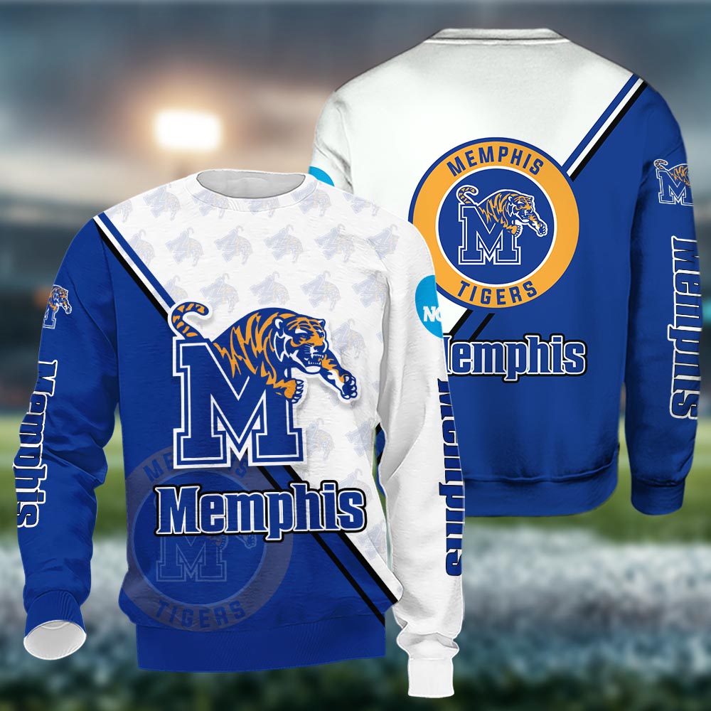 Memphis Tigers Logo 3d Clothing