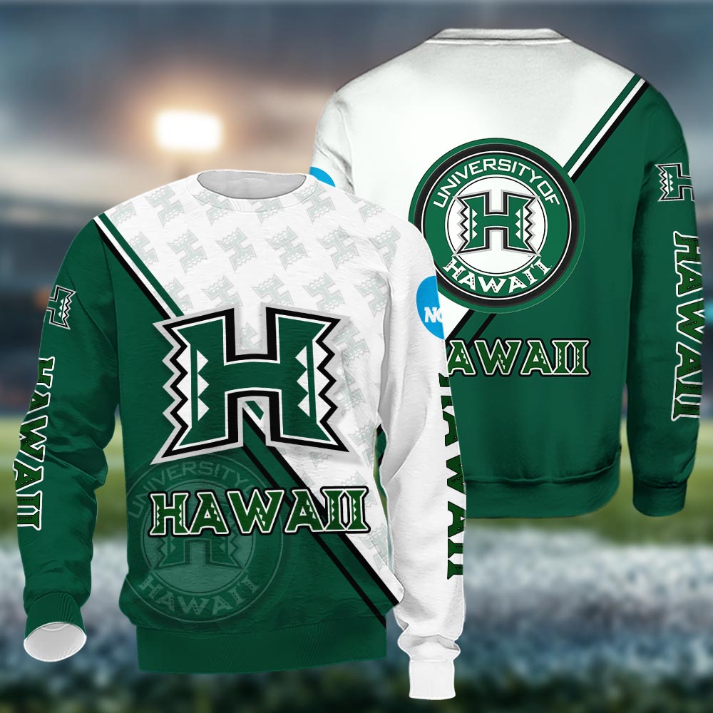 Hawaii Rainbow Warriors Logo 3d Clothing