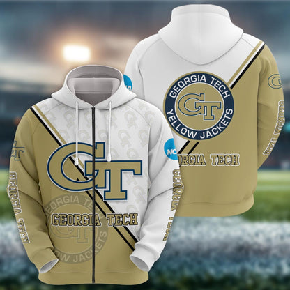 Georgia Tech Yellow Jackets Logo 3d Clothing