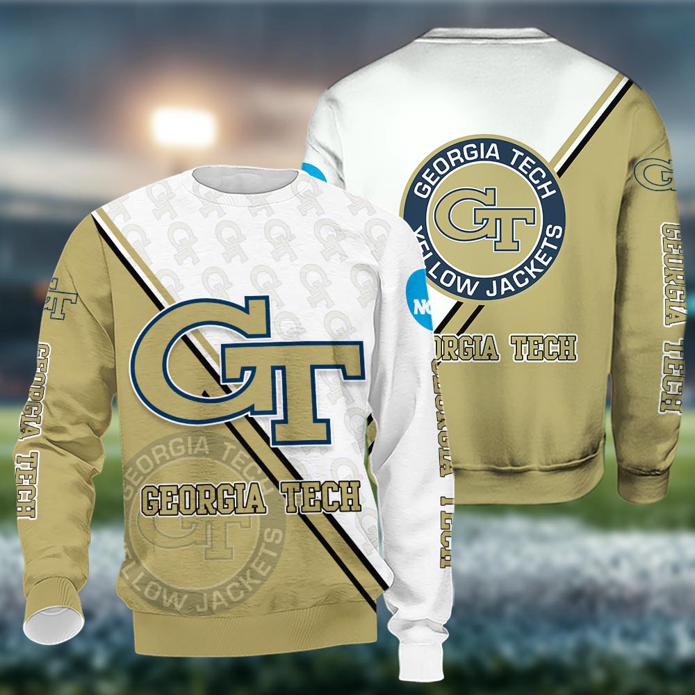 Georgia Tech Yellow Jackets Logo 3d Clothing