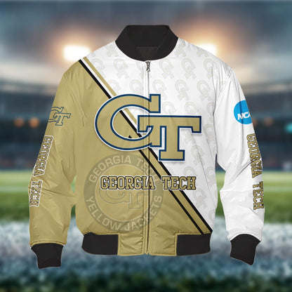 Georgia Tech Yellow Jackets Logo 3d Clothing