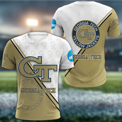 Georgia Tech Yellow Jackets Logo 3d Clothing