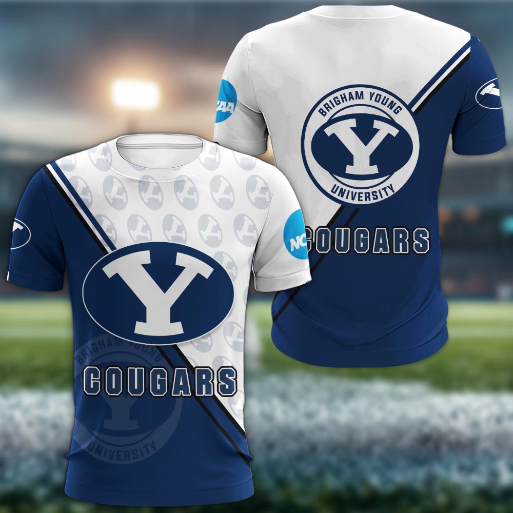 Byu Cougars Logo 3d Clothing