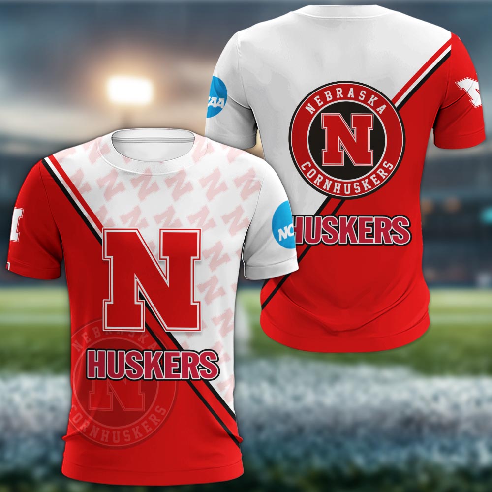 Nebraska Cornhuskers Logo 3d Clothing