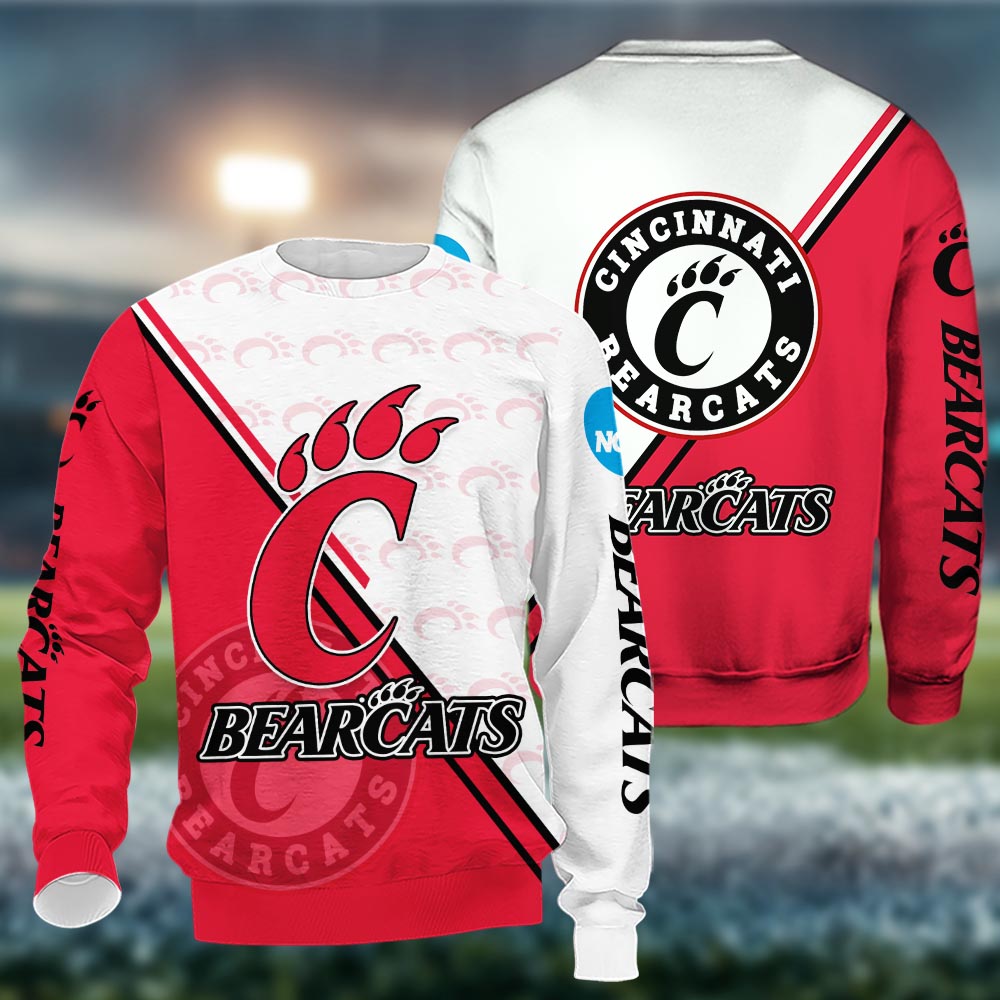 Cincinnati Bearcats Logo 3d Clothing