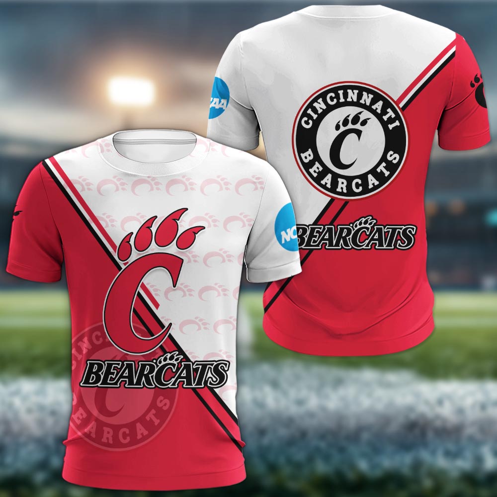 Cincinnati Bearcats Logo 3d Clothing