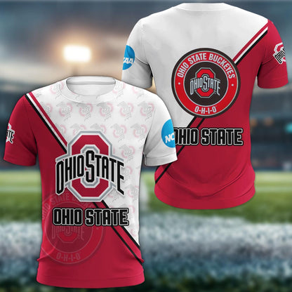 Ohio State Buckeyes Logo 3d Clothing