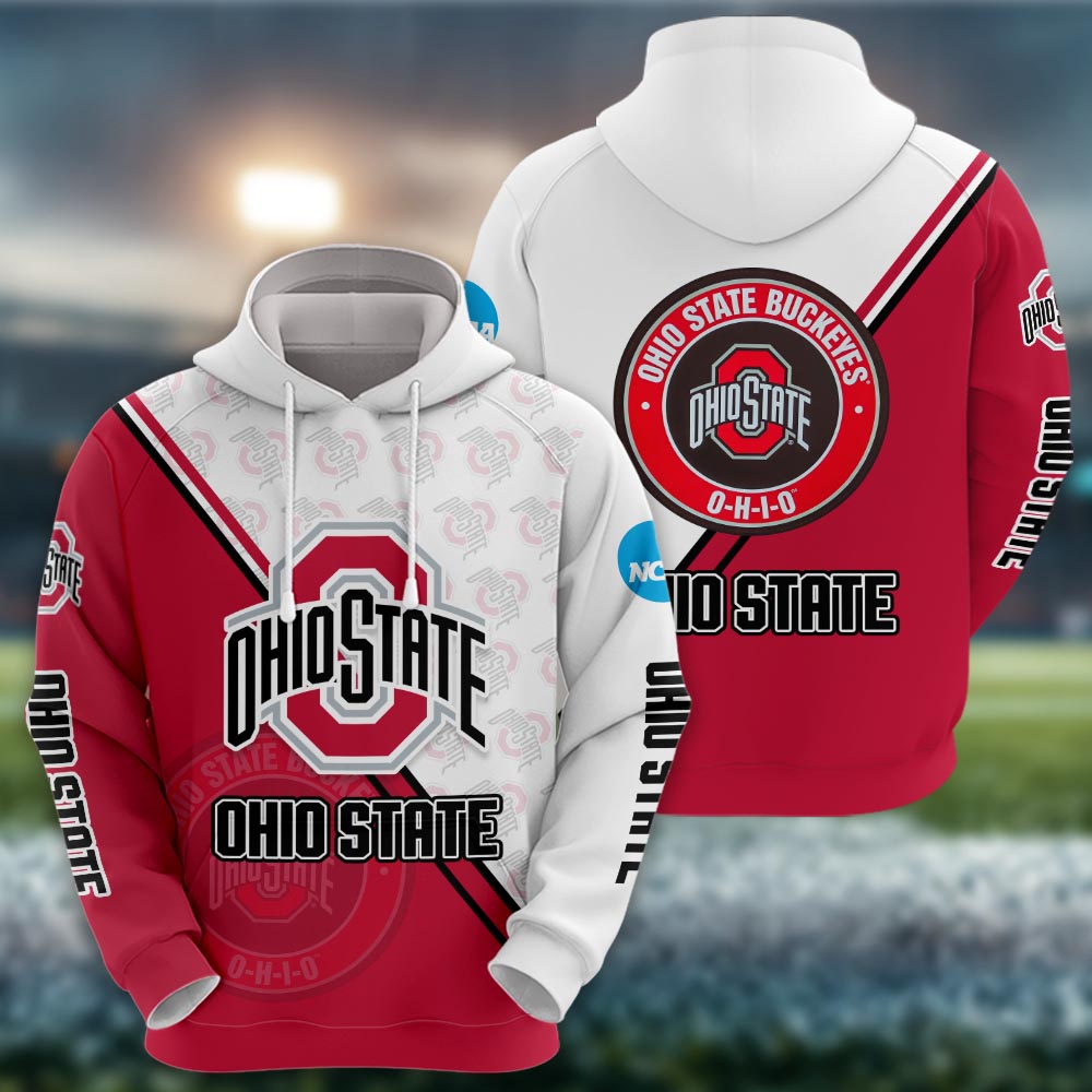 Ohio State Buckeyes Logo 3d Clothing