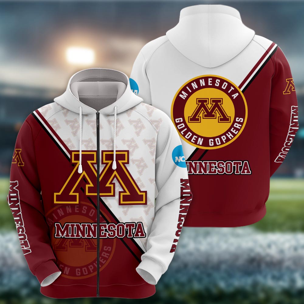 Minnesota Golden Gophers Logo 3d Clothing
