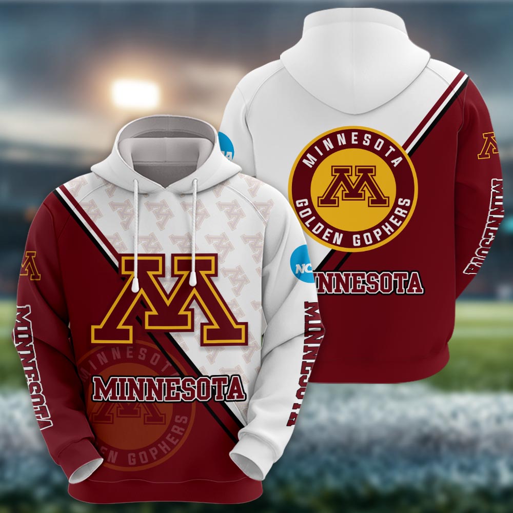 Minnesota Golden Gophers Logo 3d Clothing