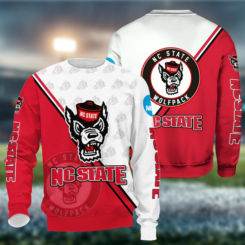 Nc State Wolfpack Logo 3d Clothing