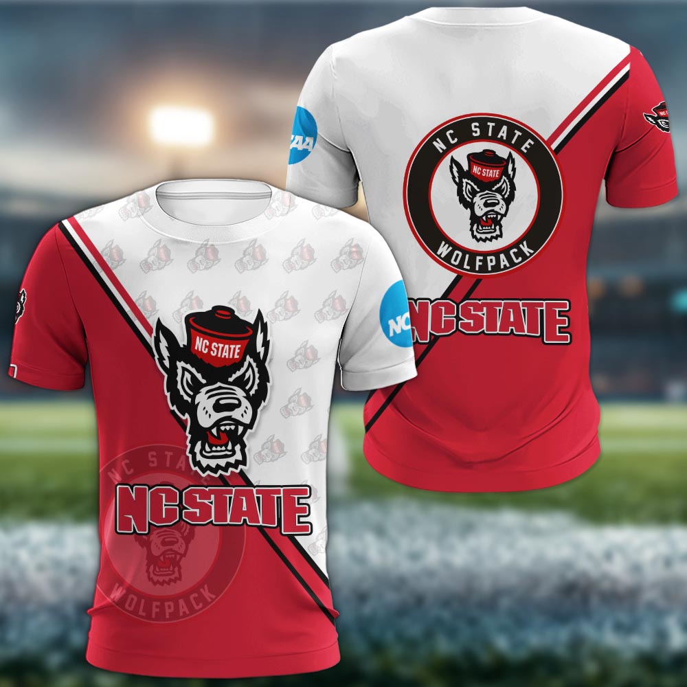 Nc State Wolfpack Logo 3d Clothing