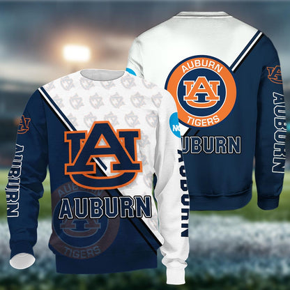 Auburn Tigers Logo 3d Clothing