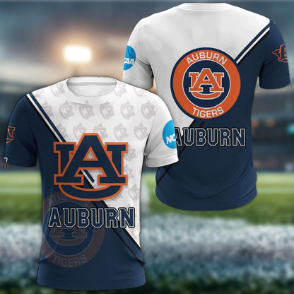 Auburn Tigers Logo 3d Clothing