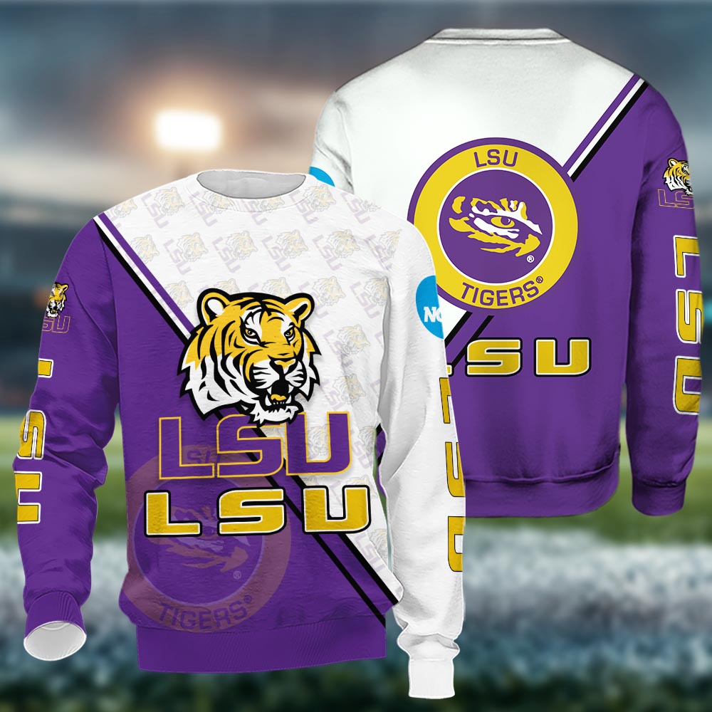 Lsu Tigers Logo 3d Clothing