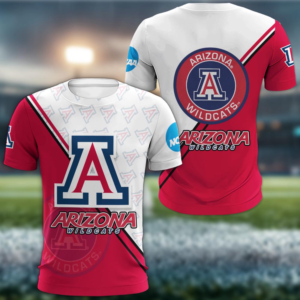 Arizona Wildcats Logo 3d Clothing