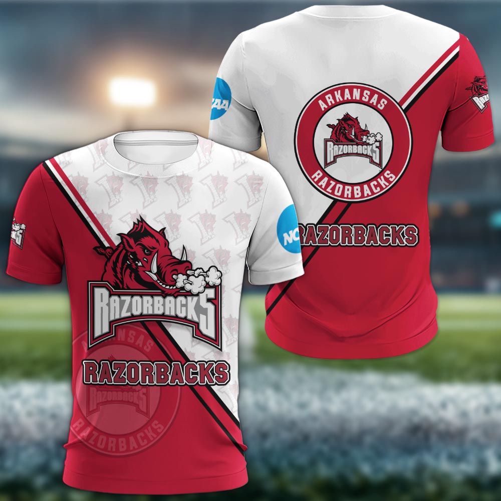Arkansas Razorbacks Logo 3d Clothing