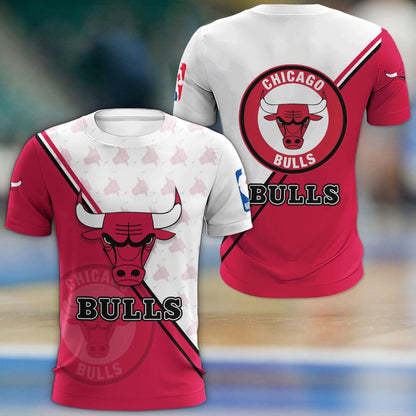 Chicago Bulls Logo 3d Clothing