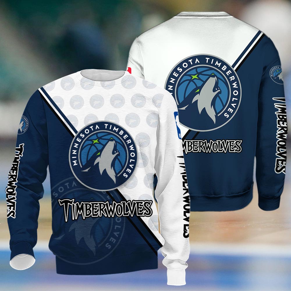 Minnesota Timberwolves Logo 3d Clothing