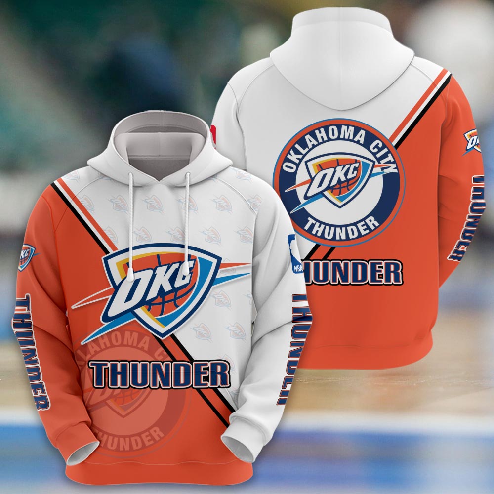 Oklahoma City Thunder Logo 3d Clothing