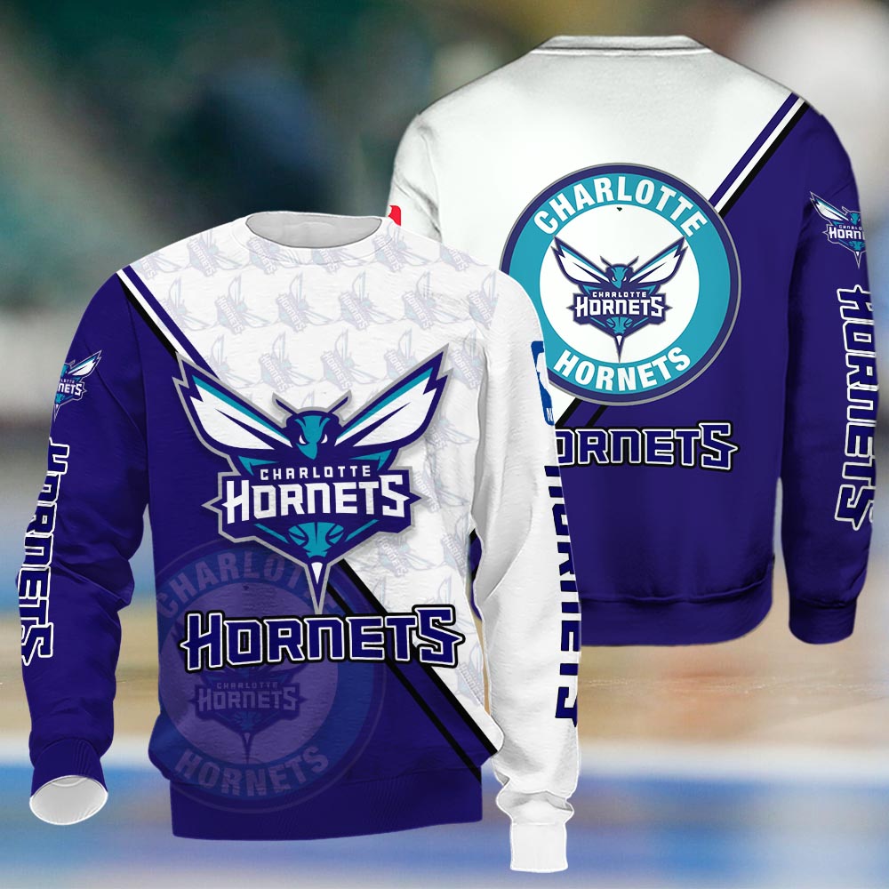 Charlotte Hornets Logo 3d Clothing