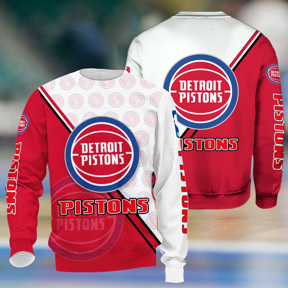 Detroit Pistons Logo 3d Clothing