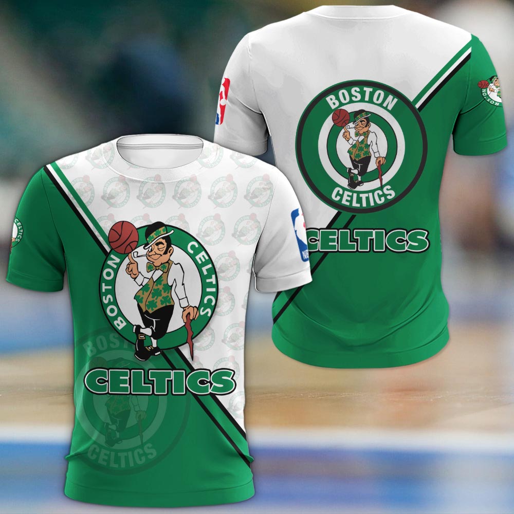 Boston Celtics Logo 3d Clothing