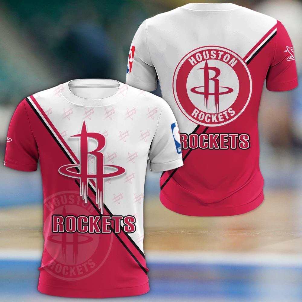 Houston Rockets Logo 3d Clothing