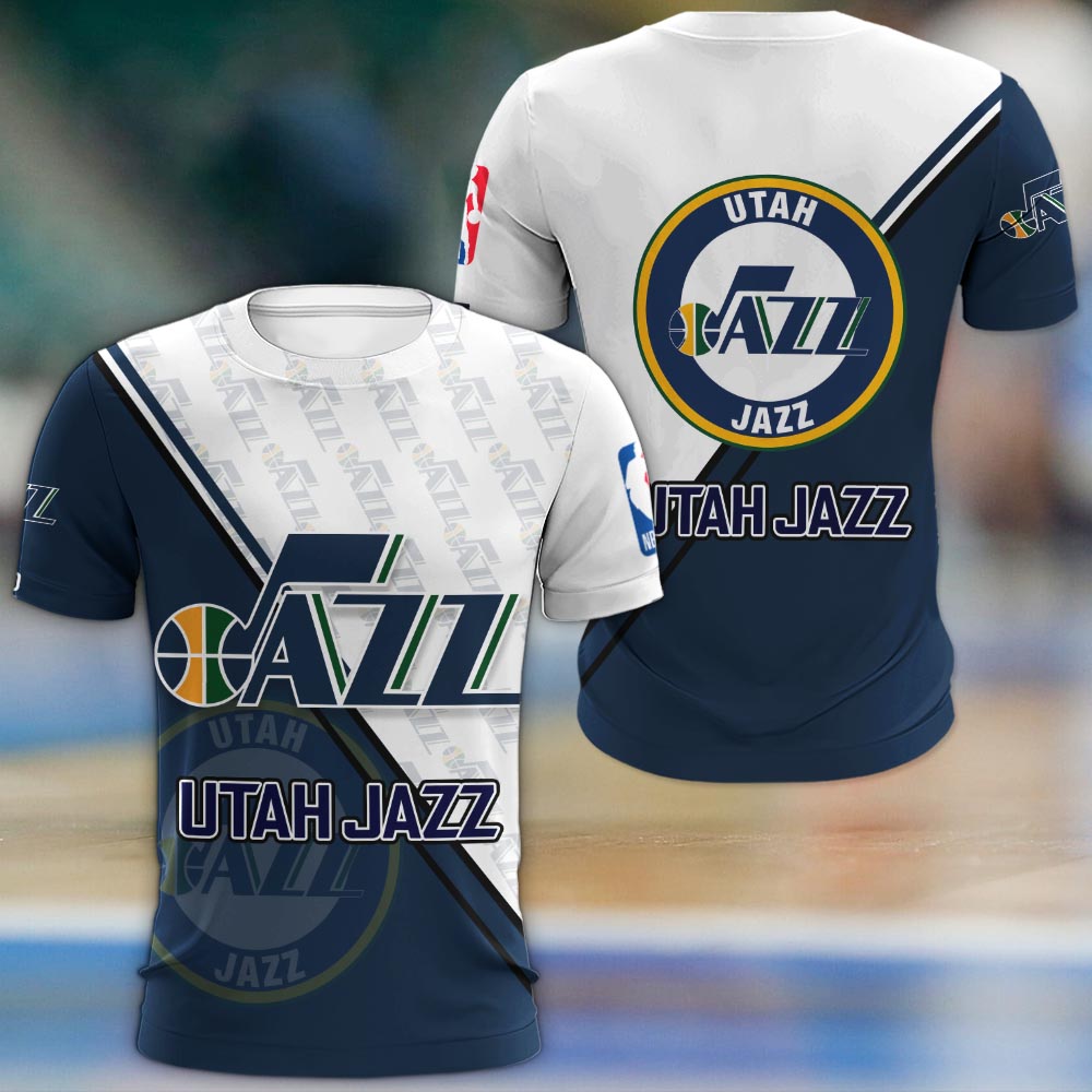 Utah Jazz Logo 3d Clothing
