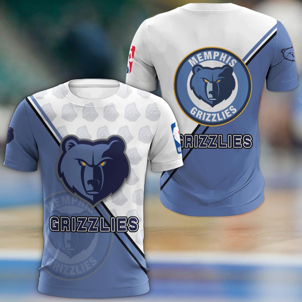 Memphis Grizzlies Logo 3d Clothing