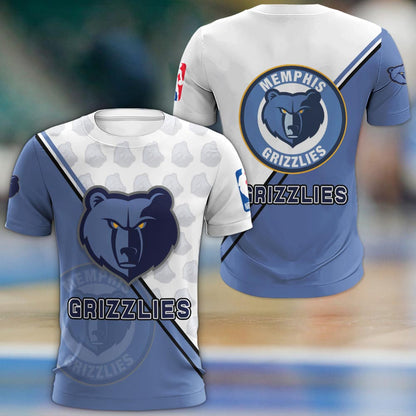 Memphis Grizzlies Logo 3d Clothing