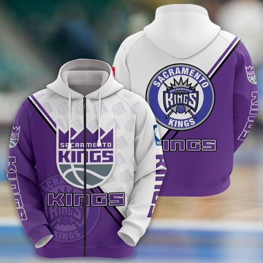 Sacramento Kings Logo 3d Clothing